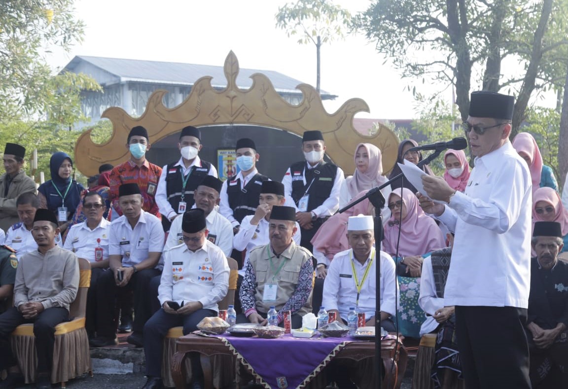 Acara Pelepasan Calon Jamaah Haji Kabupaten Waykanan Tahun 2023