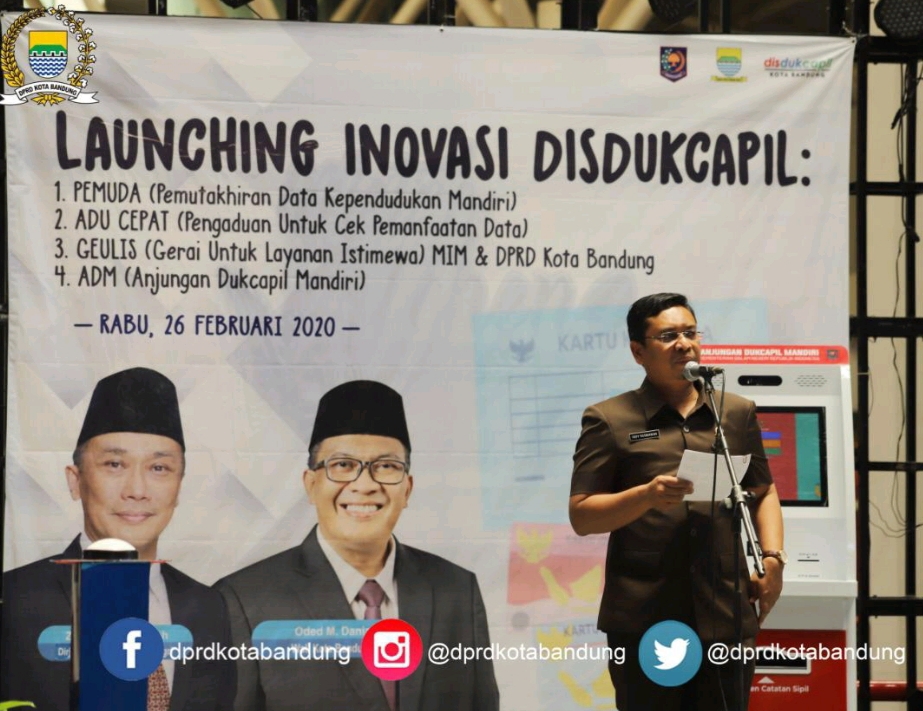 DPRD Kota Bandung Launcing Aplikasi Baru,Kolaborasi Dengan Pemkot Bandung