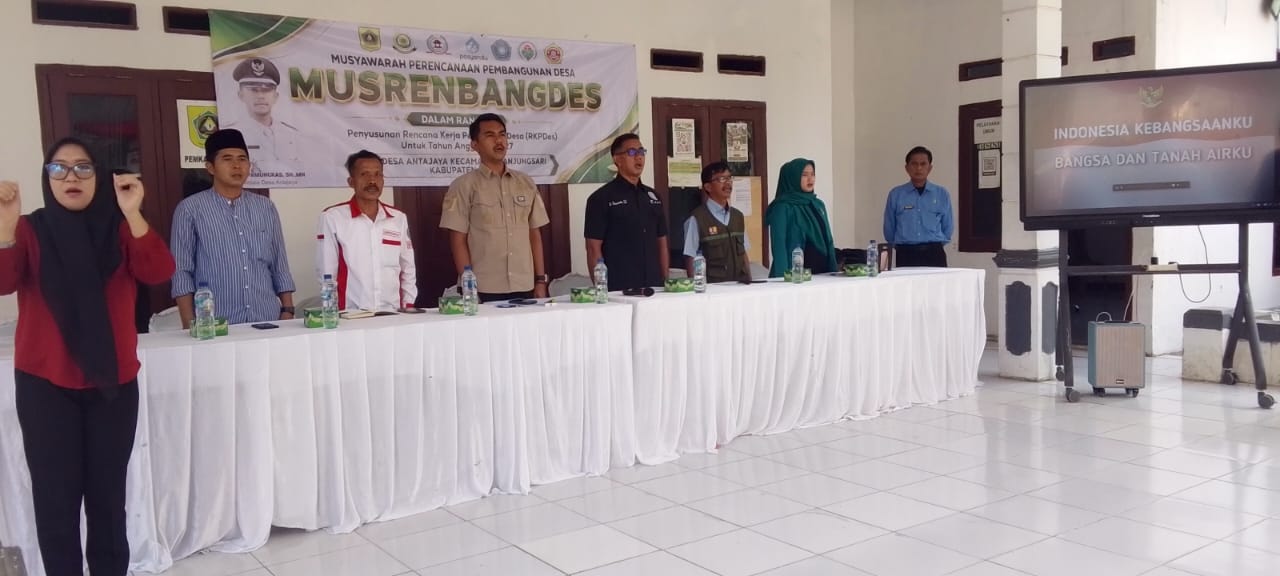 Musrenbang Desa Antajaya, Kades Andi Pamungkas Dorong Pembangunan SDM dan Grand Design Ekowisata