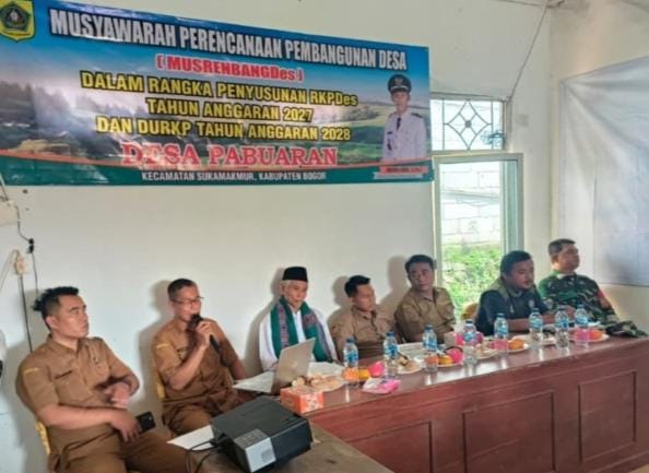 Anggaran Terbatas, Kades Pabuaran Deden Aden Minta Musrenbangdes Jadi Ruang Cari Solusi