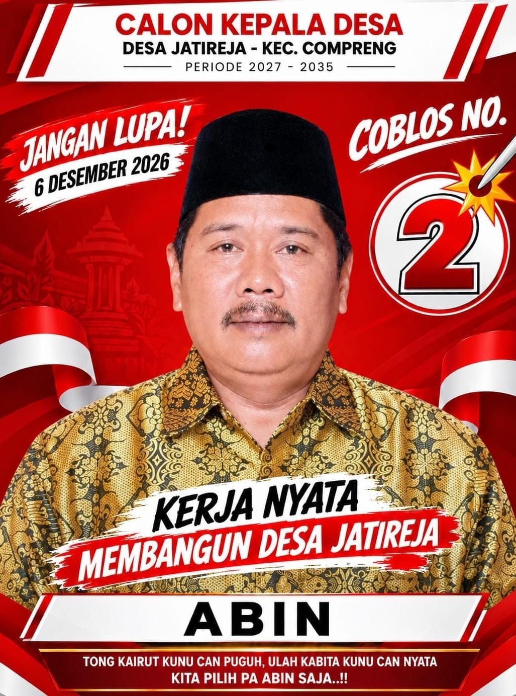 Berburu Periode Ketiga, Dua Kades Petahana di Kecamatan Compreng Siap Bertarung dalam Pilkades Serentak Subang 2026